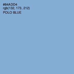 #84ADD4 - Polo Blue Color Image