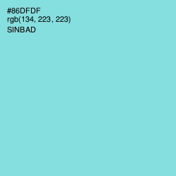 #86DFDF - Sinbad Color Image