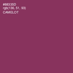 #88335D - Camelot Color Image