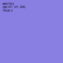 #897FE2 - True V Color Image