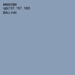 #899DB6 - Bali Hai Color Image