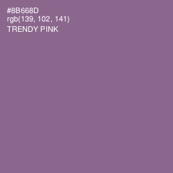 #8B668D - Trendy Pink Color Image