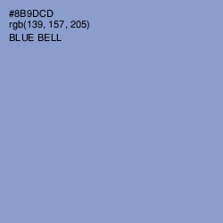 #8B9DCD - Blue Bell Color Image