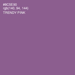 #8C5E90 - Trendy Pink Color Image