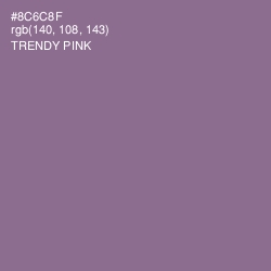 #8C6C8F - Trendy Pink Color Image