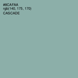 #8CAFAA - Cascade Color Image