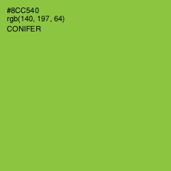 #8CC540 - Conifer Color Image