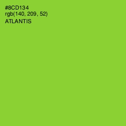 #8CD134 - Atlantis Color Image