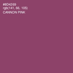 #8D4269 - Cannon Pink Color Image