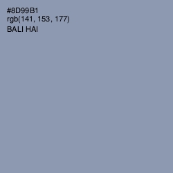 #8D99B1 - Bali Hai Color Image