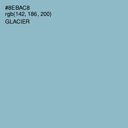 #8EBAC8 - Glacier Color Image