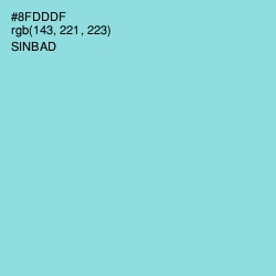#8FDDDF - Sinbad Color Image