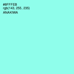 #8FFFEB - Anakiwa Color Image