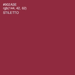 #902A3E - Stiletto Color Image