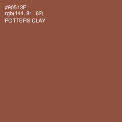 #90513E - Potters Clay Color Image