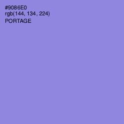 #9086E0 - Portage Color Image