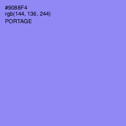 #9088F4 - Portage Color Image