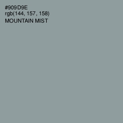 #909D9E - Mountain Mist Color Image
