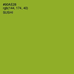 #90AE28 - Sushi Color Image