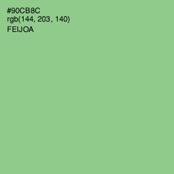 #90CB8C - Feijoa Color Image