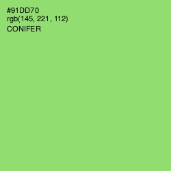 #91DD70 - Conifer Color Image