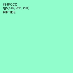 #91FCCC - Riptide Color Image