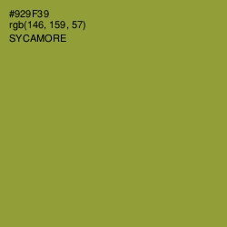 #929F39 - Sycamore Color Image