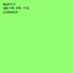 #92FF71 - Conifer Color Image