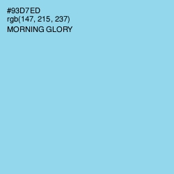 #93D7ED - Morning Glory Color Image