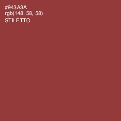 #943A3A - Stiletto Color Image