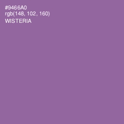 #9466A0 - Wisteria Color Image