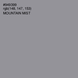 #949399 - Mountain Mist Color Image