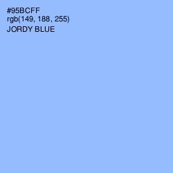 #95BCFF - Jordy Blue Color Image