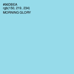 #96DBEA - Morning Glory Color Image