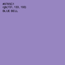 #9785C1 - Blue Bell Color Image