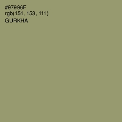 #97996F - Gurkha Color Image
