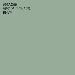 #97AD99 - Envy Color Image