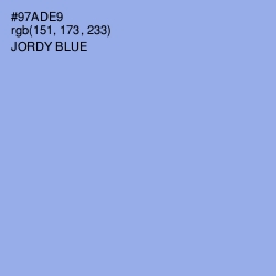 #97ADE9 - Jordy Blue Color Image