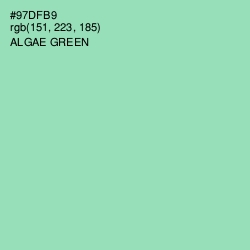 #97DFB9 - Algae Green Color Image
