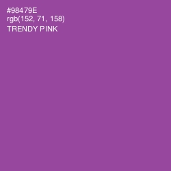 #98479E - Trendy Pink Color Image