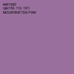 #99709D - Mountbatten Pink Color Image