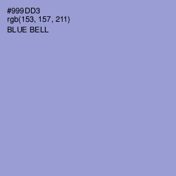 #999DD3 - Blue Bell Color Image