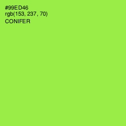 #99ED46 - Conifer Color Image