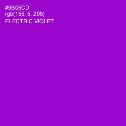 #9B05CD - Electric Violet Color Image