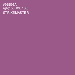 #9B598A - Strikemaster Color Image