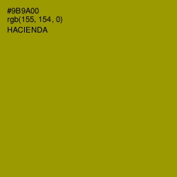 #9B9A00 - Hacienda Color Image
