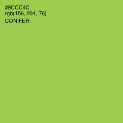 #9CCC4C - Conifer Color Image
