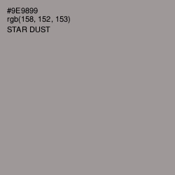 #9E9899 - Star Dust Color Image