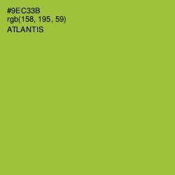 #9EC33B - Atlantis Color Image