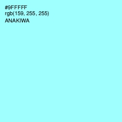 #9FFFFF - Anakiwa Color Image